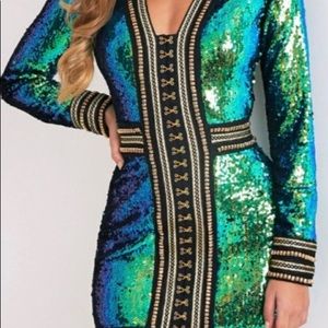 Pretty Little Thing Sequined Dress